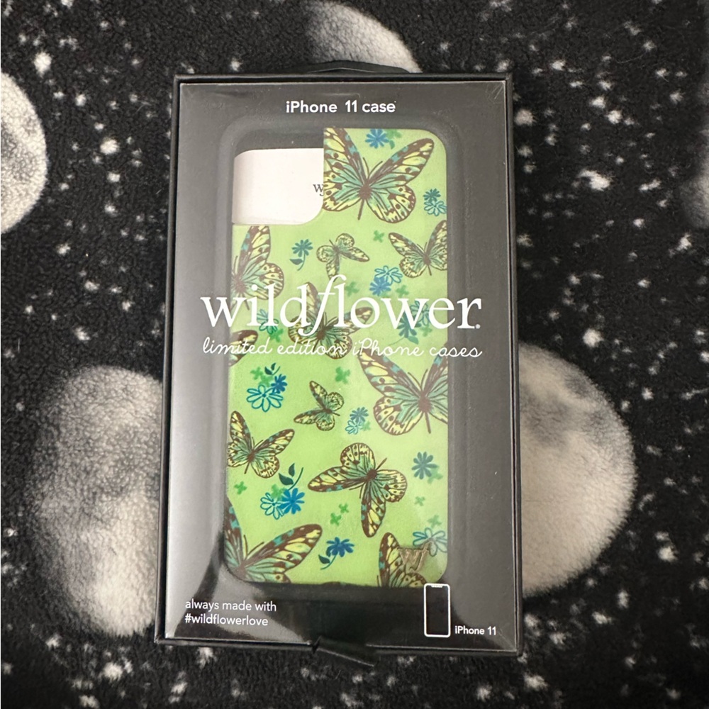 Wildflower Sage Butterfly iPhone 11 Case